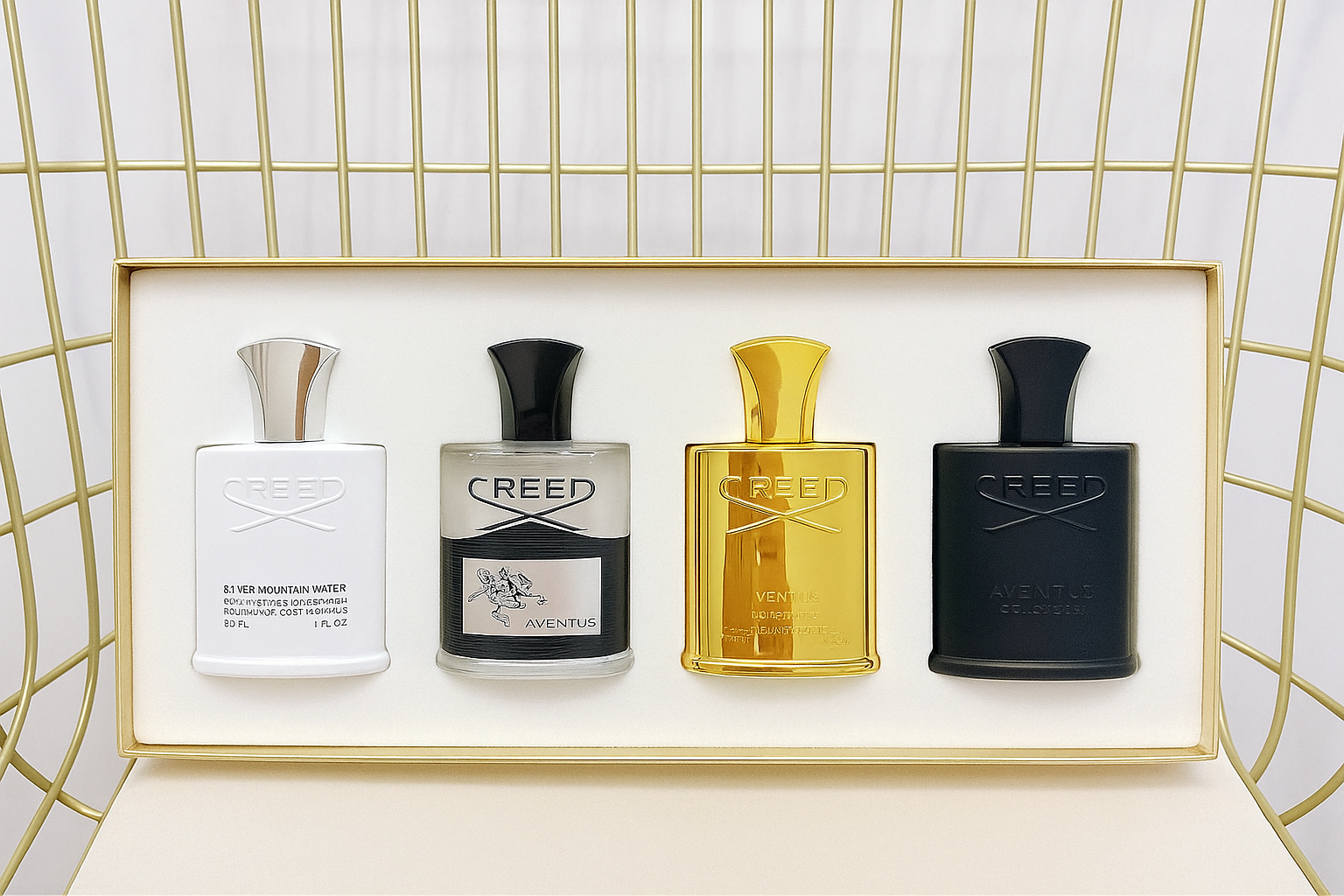 Creed Fragrance Sampler Set – 4×30ml Bottles