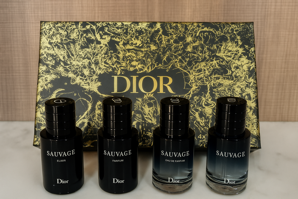 Dior Sauvage Fragrance Discovery Set (4 x 10ml Eau de Parfum)
