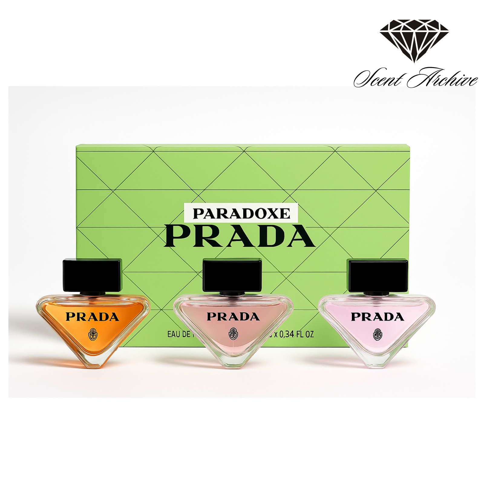Prada Paradoxe Trio Gift Set – EDP Collection 30Ml x 3