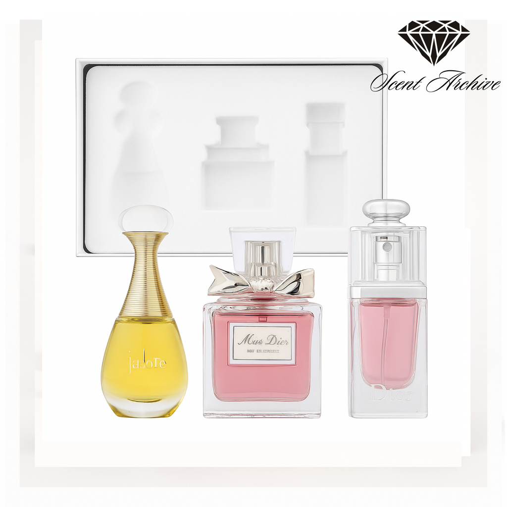 Dior Iconic Fragrance Trio Gift Set (30ml x 3)