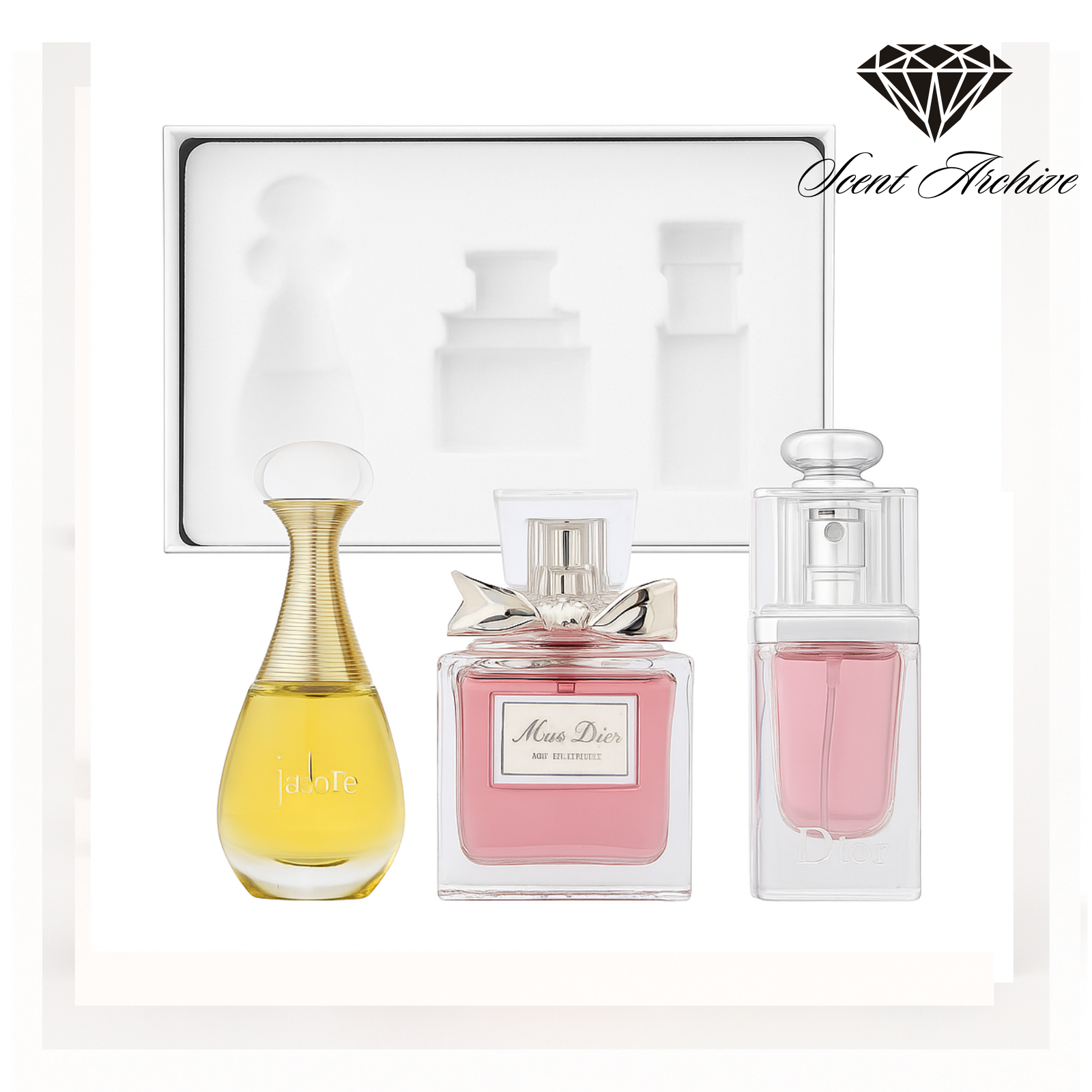 Dior Iconic Fragrance Trio Gift Set (30ml x 3)