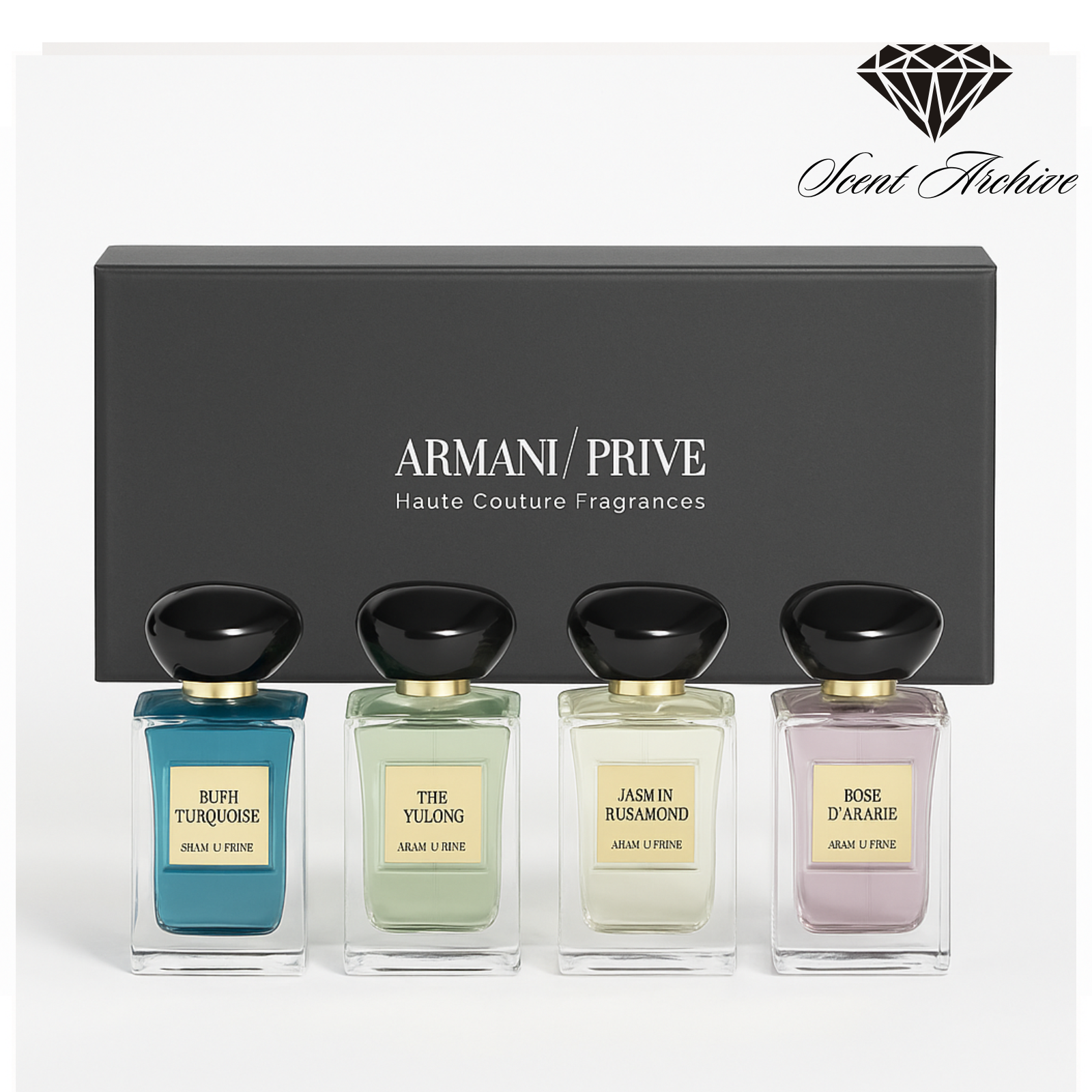 Armani/Privé Haute Couture Fragrance Collection (4 x 30ml Eau de Parfum)